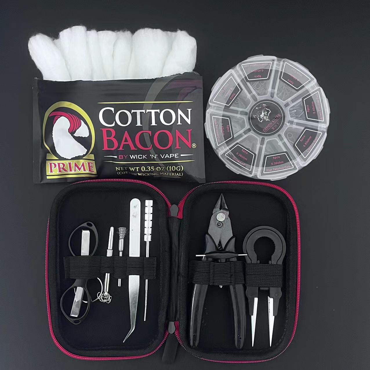 Clapton Wire Pre Built - مجموعة أدوات حقيبة ملاقط سيراميك كماشة