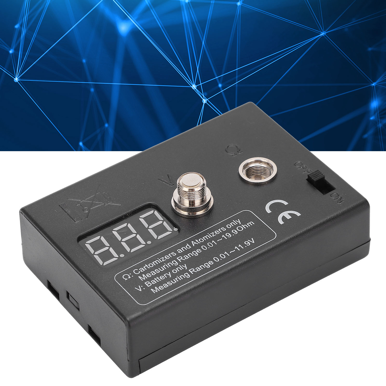 جهاز قياس المقاومة الرقمي 0.01 - مراجعة Ohm Meter Reader وسعره