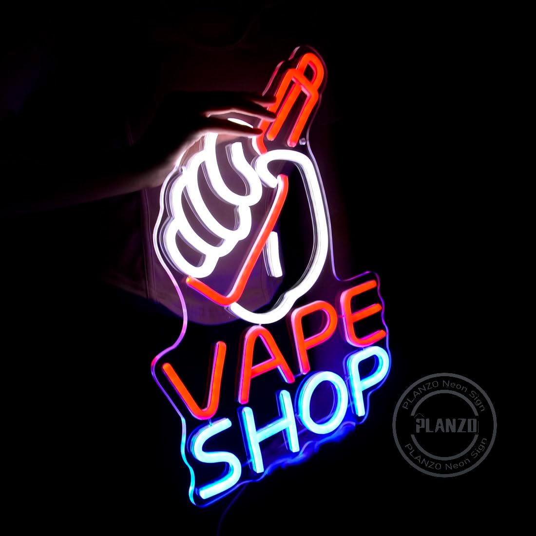 لافتة نيون لمتاجر السجائر الإل - مراجعة Vaping Shop وسعره