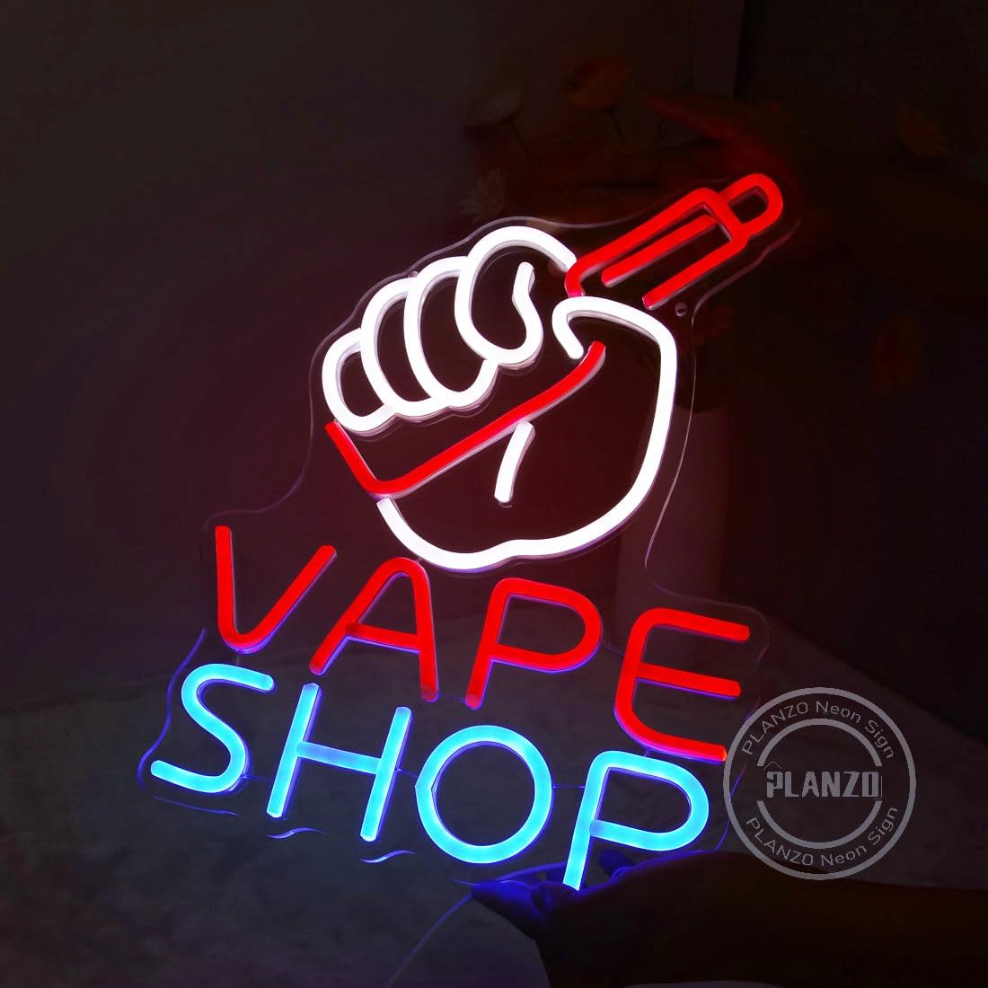 لافتة نيون لمتاجر السجائر الإل - مراجعة Vaping Shop وسعره