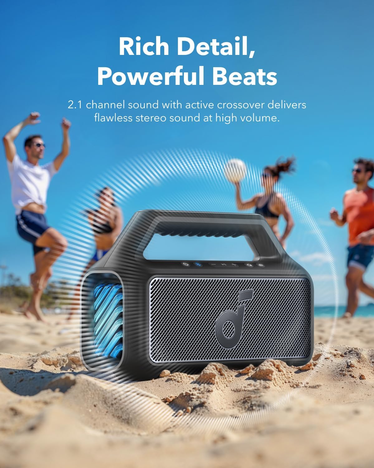 ساوندكور بوم V2 من أنكر، مكبر  - مراجعة Anker Speaker Soundcore Boom 2 وسعره
