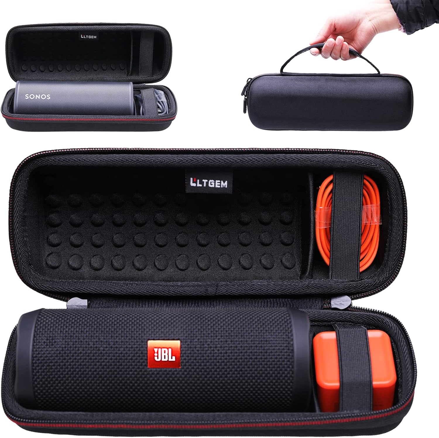 حافظة LTGEM متوافقة مع مكبر صو - مراجعة Jbl Speaker Flip 6 وسعره