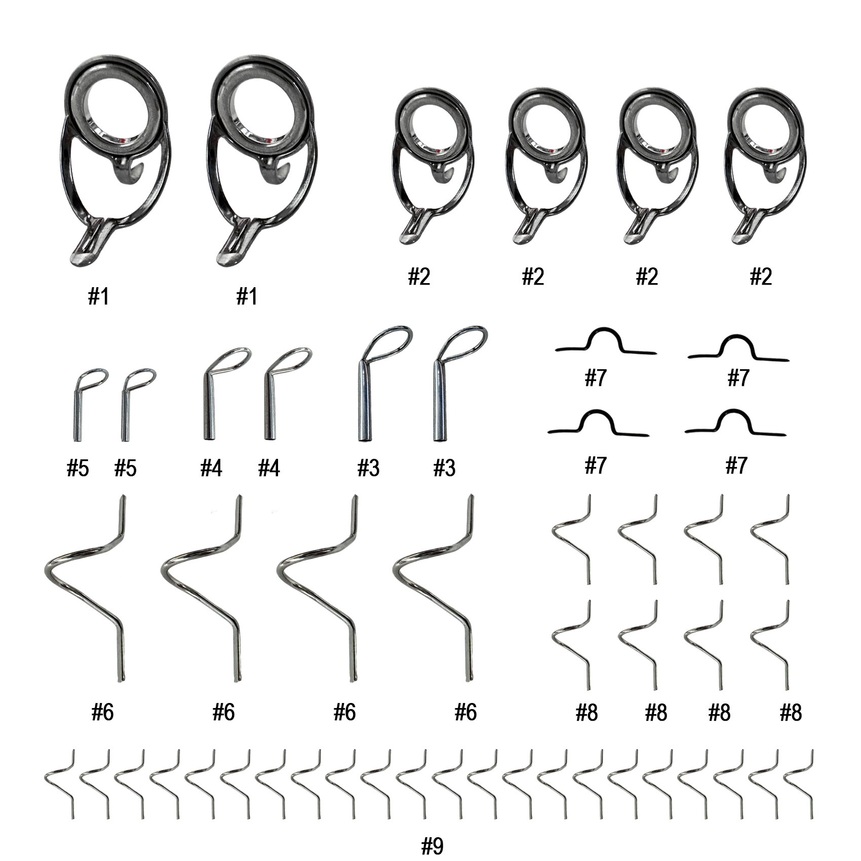 طقم إصلاح حلقات قصبة الصيد - ح - مراجعة Mesh Coil Strip وسعره