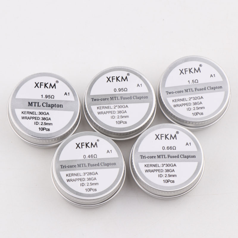 جديد XFKM 10 قطعة/صندوق NI80/A - مراجعة Clapton Wire Pre Built وسعره