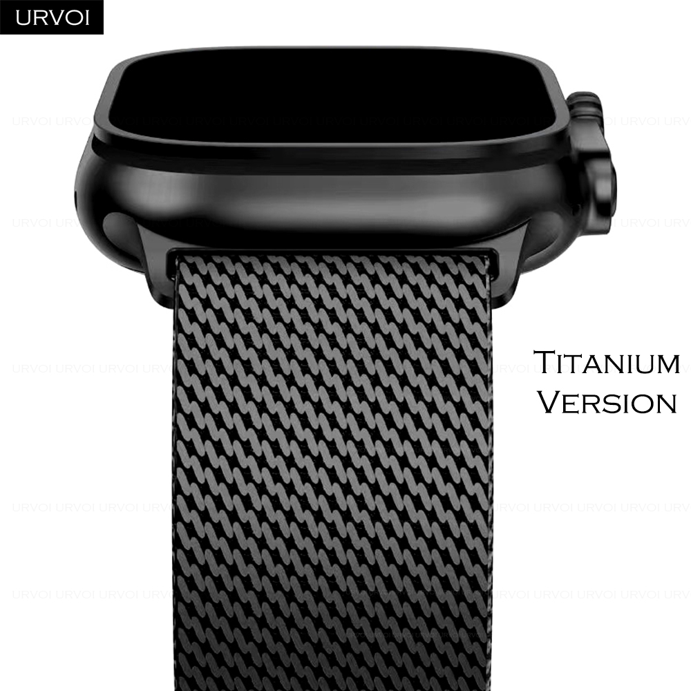 حلقة URVOI من التيتانيوم ميلان - مراجعة Mesh Coil Strip وسعره