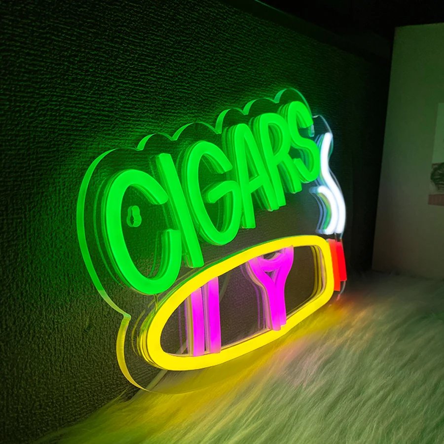 لافتة نيون LED مضيئة بمنفذ USB - مراجعة Vaping Shop وسعره
