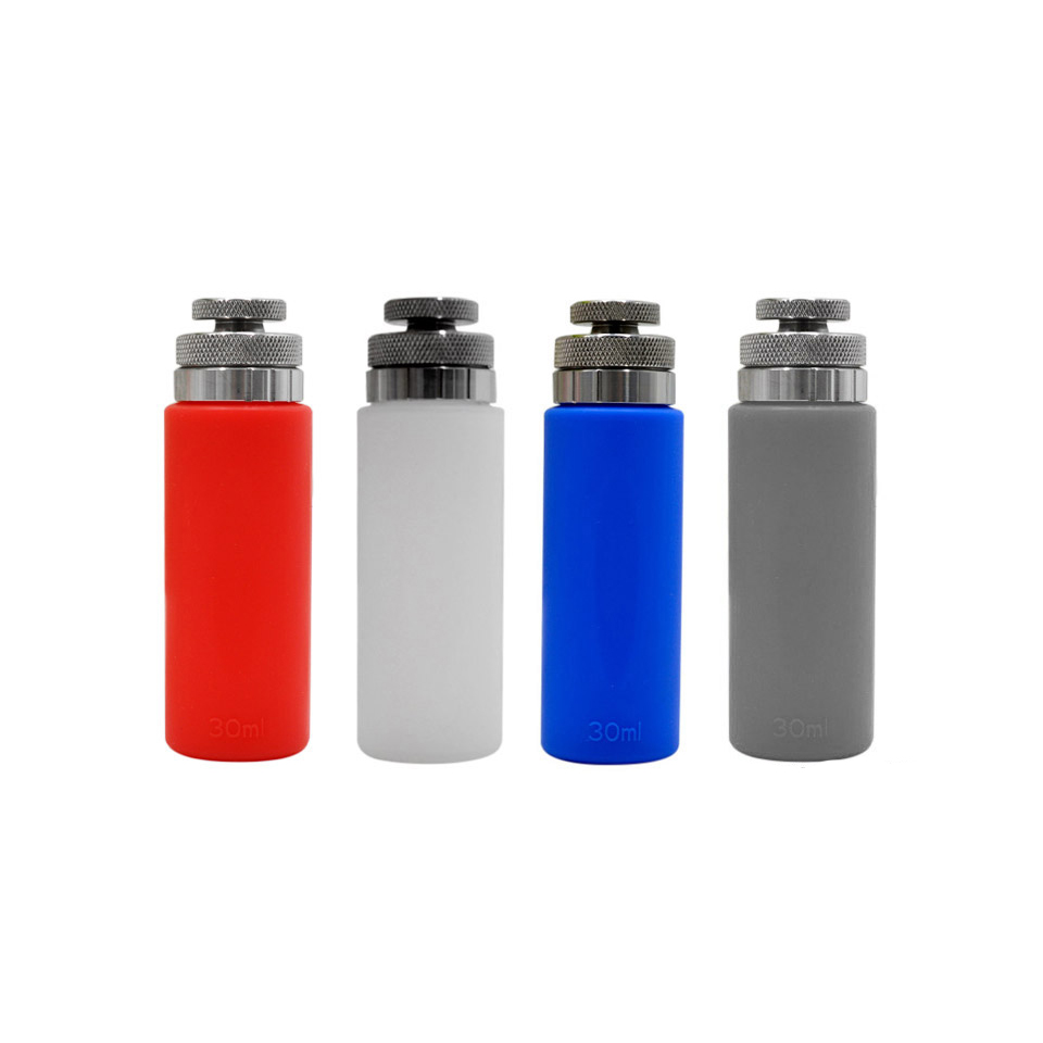 عبوة زجاجية للسوائل سعة 30 ملل - مراجعة Squonk Bottle Silicone وسعره
