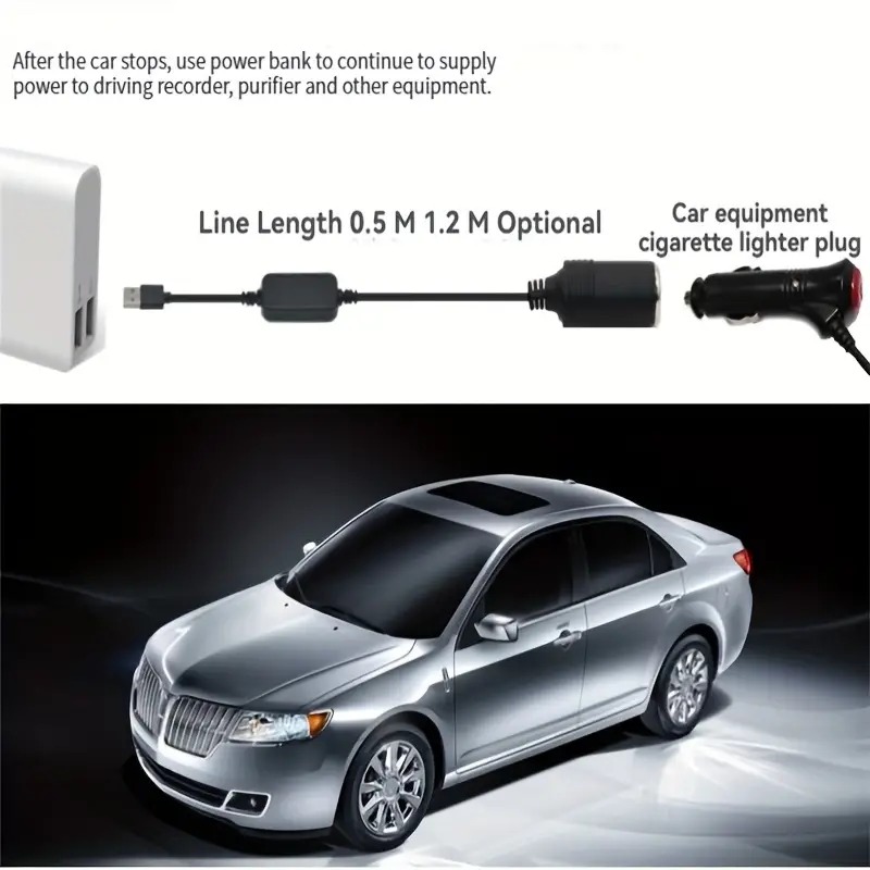 1 قطعة 5 فولت 2A USB إلى 12 فو - مراجعة Accessories Experts Vape وسعره